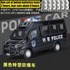 1:24 Lveco SWAT Anti Riot Police Vehicle Slitina Tlakově litý Model Auta Domácí Dekorace A Počítačový Stolní Ozdoby Sváteční Dárek