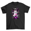 White Cat Anime'' Funny T-Shirt Mens Womens Tees Top - Pawsitively Adorable! Meow-rific Design, Unise