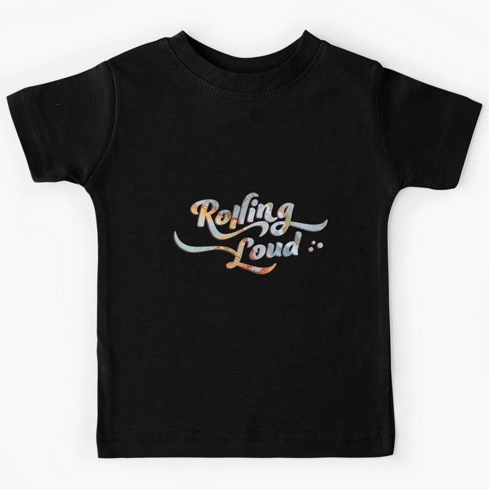 rolling loud multi color Cap Kids T-Shirt 160