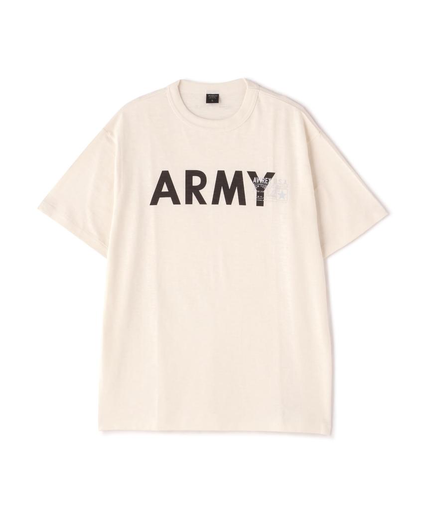 Avirex ARMY TRAINING T-SHIRT, Men's, Size 2XL, 033, Off-White, 783-3134098