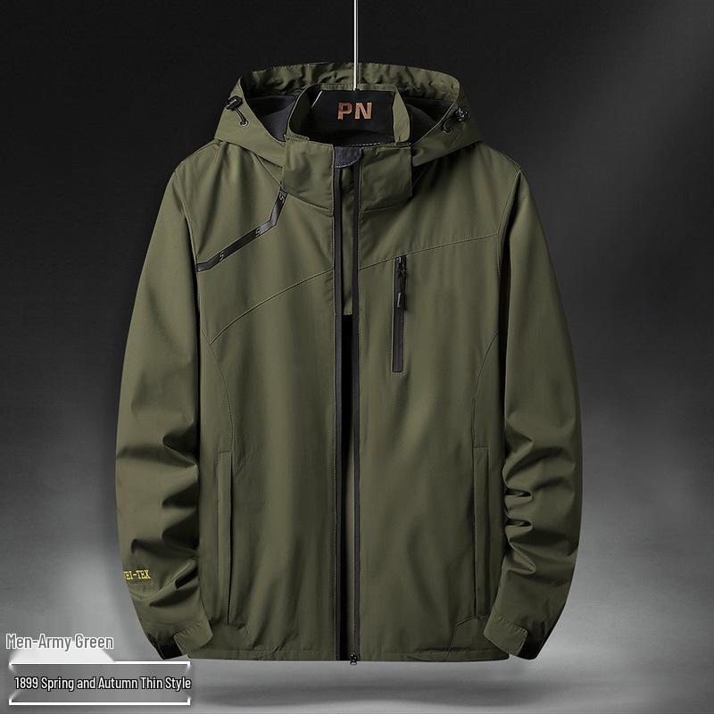 2025 Wasserdichte Windjacke: Vielseitige Freizeit-Oberbekleidung für Männer & Frauen - Ideal für Outdoor-Sportarten im Frühling & Herbst