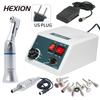 HEXION 35000 tr/min Ensemble de micromoteur de laboratoire dentaire - TYPE E, 18Poignées & 1:1 pièce à main et tête de polissage - Meulage, Polissage & Manucure