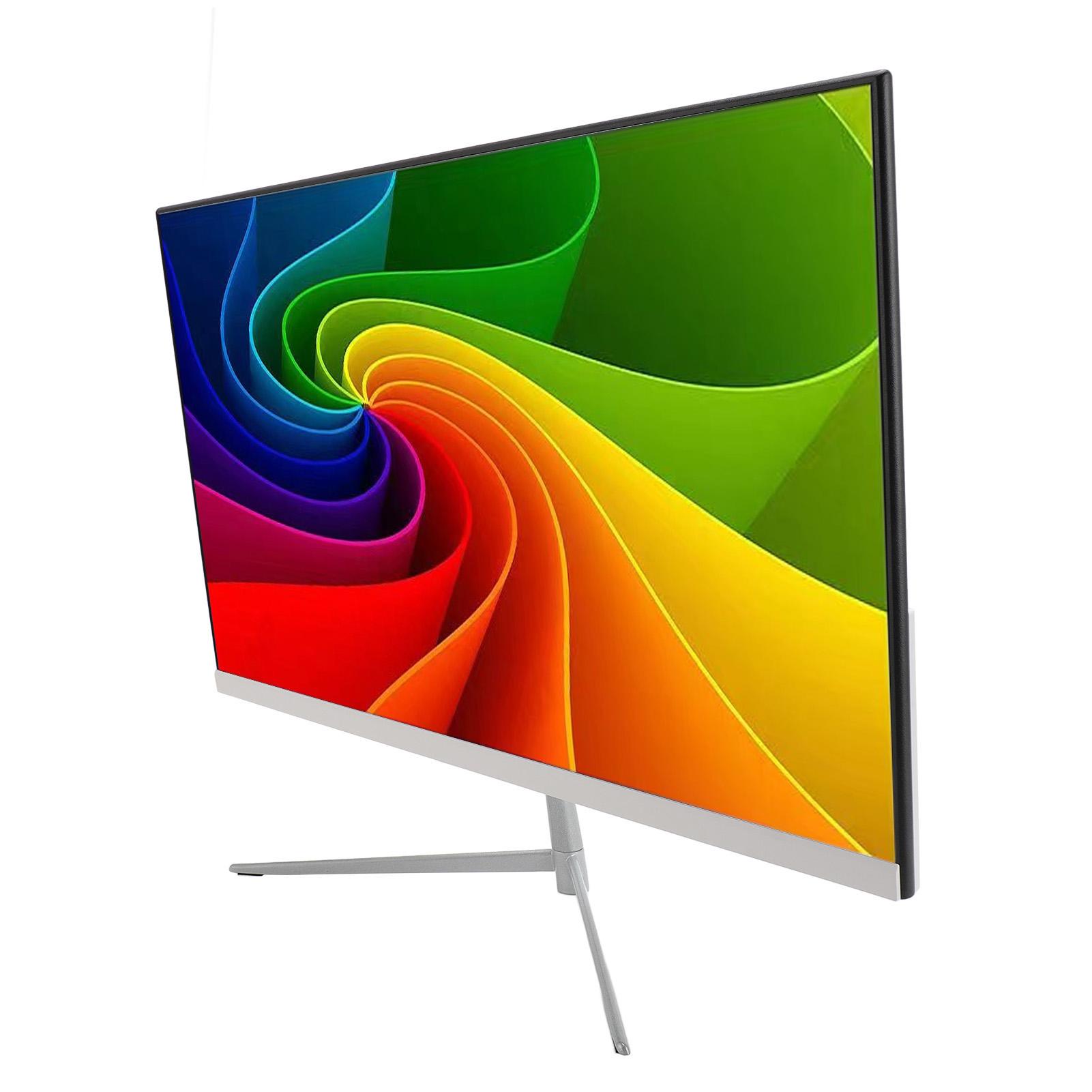 

24-дюймовый игровой монитор FHD IPS 1920 X 1080 75 Гц Частота обновления 178 градусов Угол обзора Светодиодная подсветка дисплея EU Plug белый