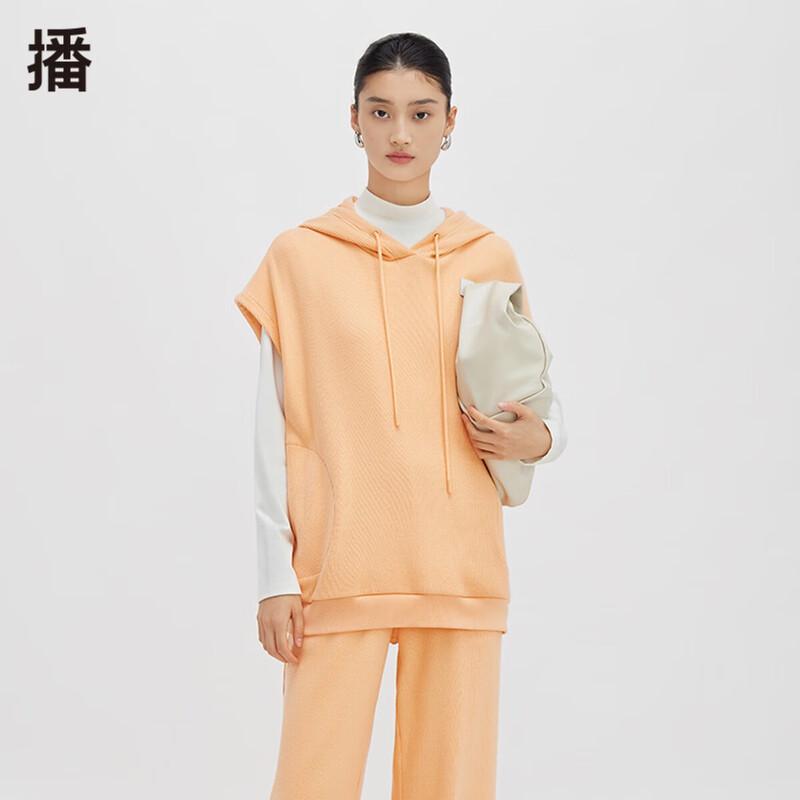 

Women s Hooded Loose Casual Vest S