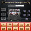 High-Definition Night Vision Dash Cam with 5/6/8-Way Monitoring & Reversing for Large Trucks (12-24V)