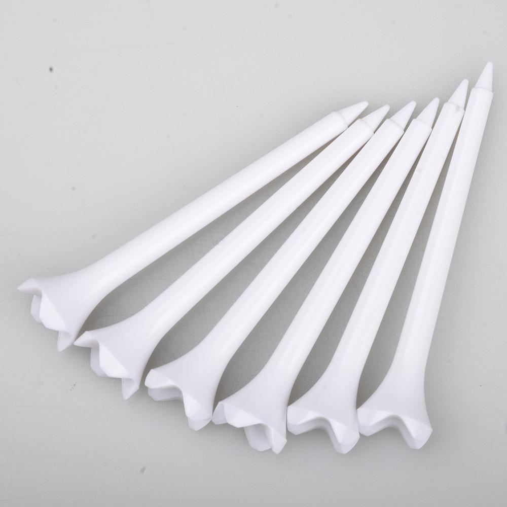 50 Pieces of 70/83MM Plastic ABS Material Durable and Sturdy Golf Course Training Golf Tee