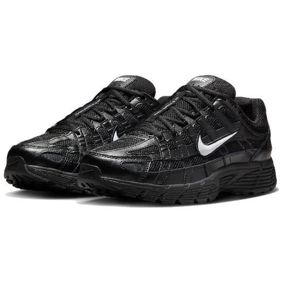 

Кроссовки унисекс Nike P-6000 черно-белые HF1052-010 EU 40 чёрный/белый