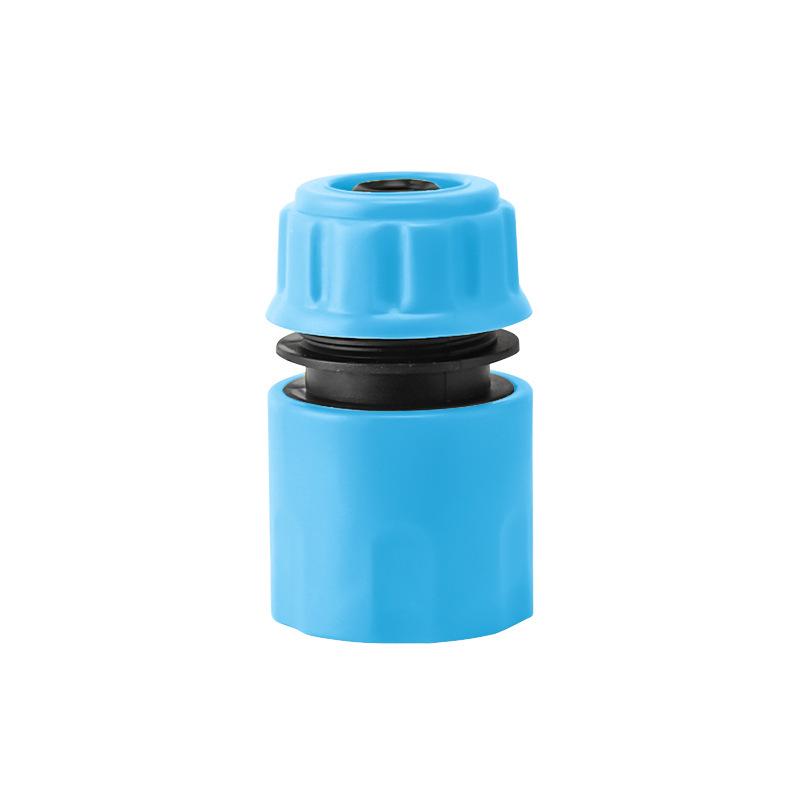 Earth Gold 4-Point Plastic Quick Connect Water Pipe Connector