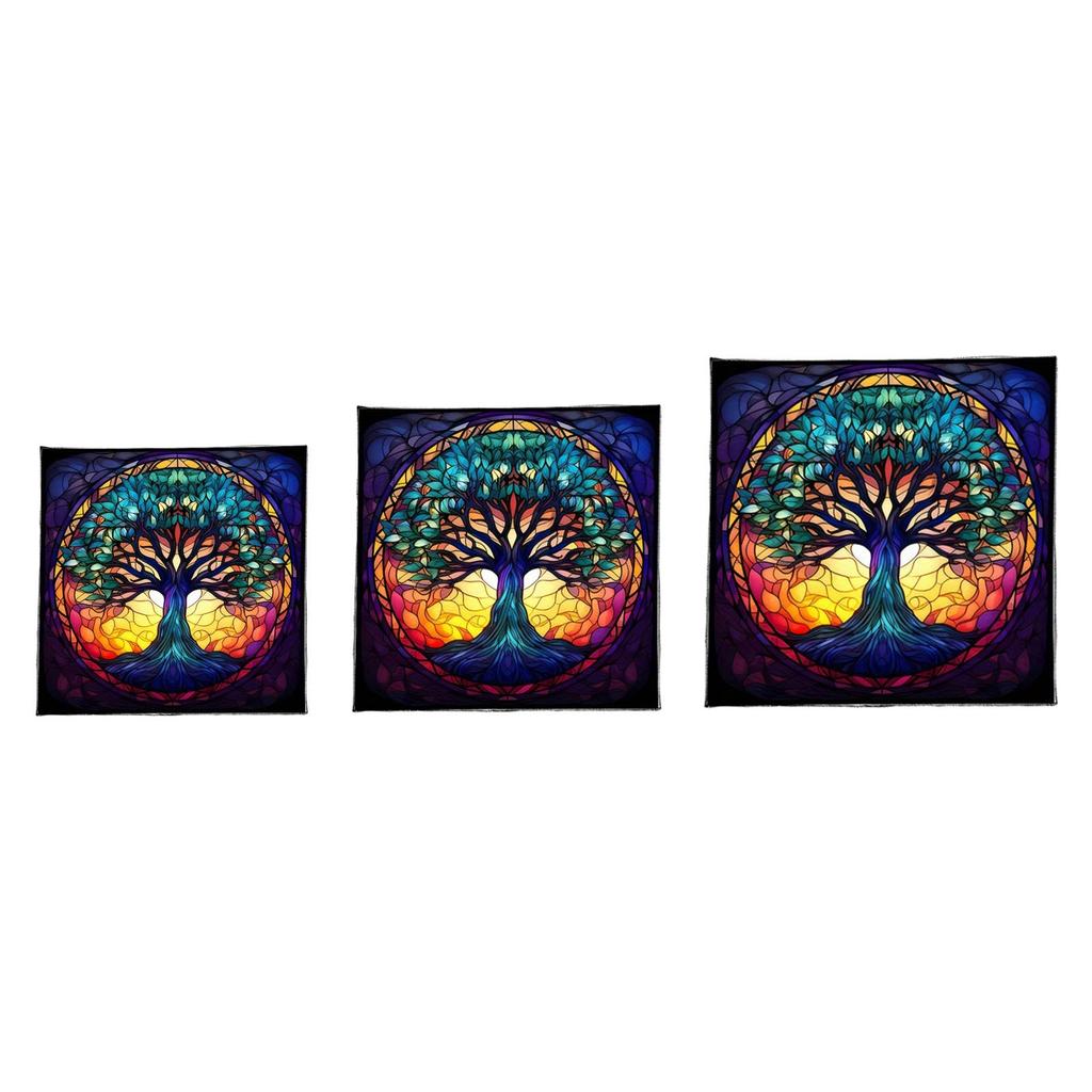 Tarots Tablecloth Altars Cloth Circle Tree Astrology Tablecloth Divinations Card Cloth Tapestry Wall Decoration