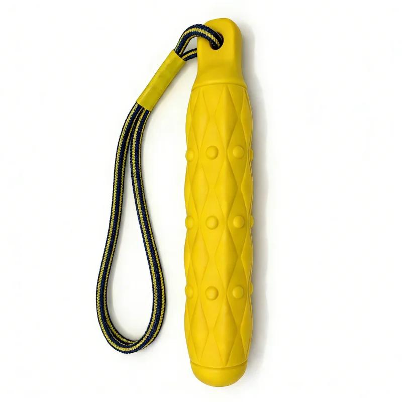 

Indestructible Dog Chew Toy EVA Biting Stick With Rope Tough Durable Large Dog Toys For Aggressive Chewers Safe XS красный