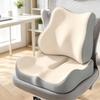 Memory Foam Orthopedic Seat Pad, Ergonomic Non-Slip Cushion for Tailbone & Sciatica Pain Relief, Office Car Home Chair Use
