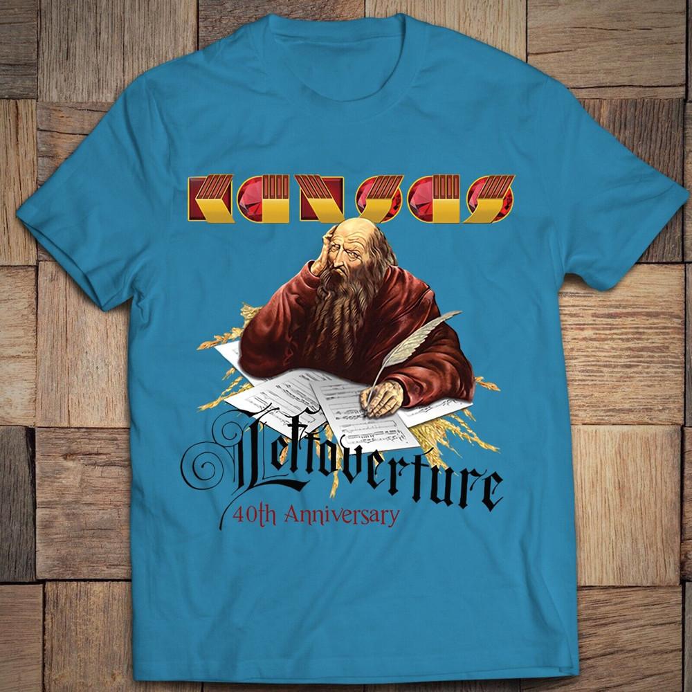 Rock Band Kansas On Leftoverture 40th Anniversary Tour Album T Shirt Unisex T-Shirt XL