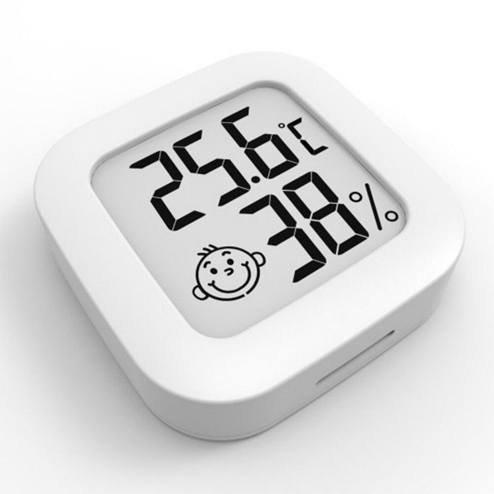 Mini Indoor Thermometer Digital LCD Temperature Sensor Humidity Meter Thermometer Room Hygrometer Gauge Weather Station