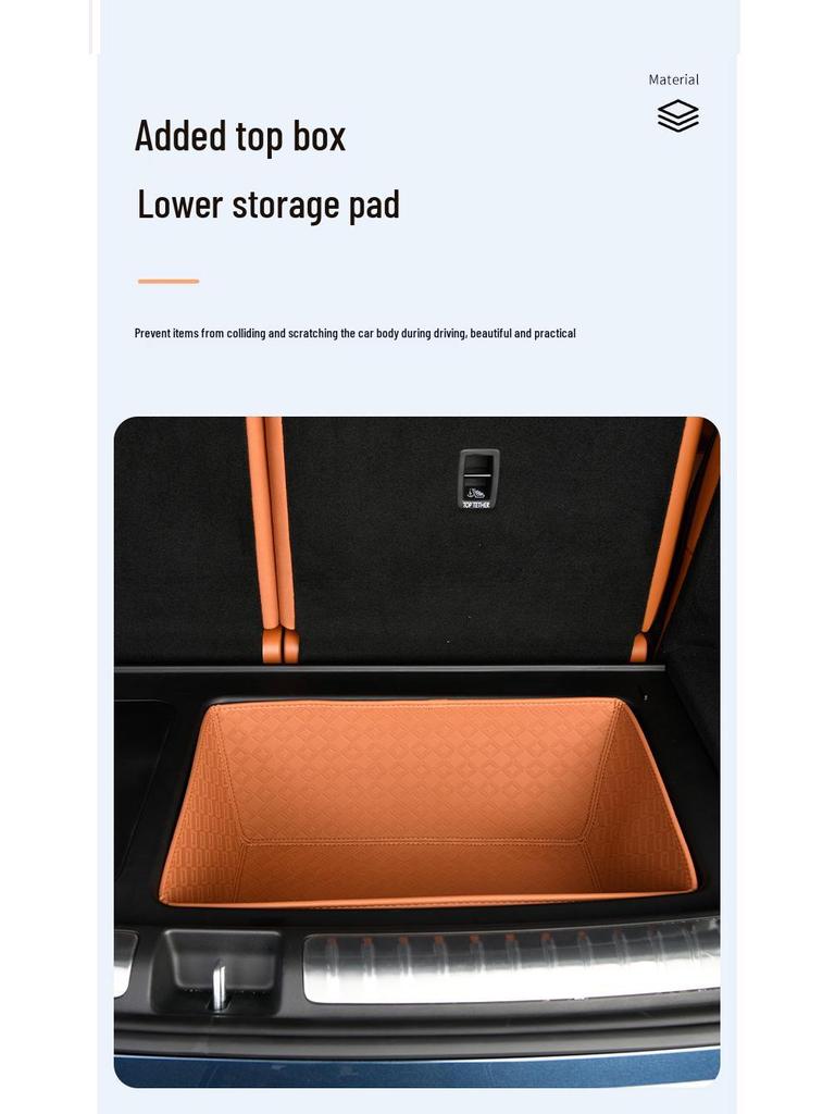 AITO M8 Trunk Mat - Full Coverage for 5/6-Seaters, Compatible with 25 Models