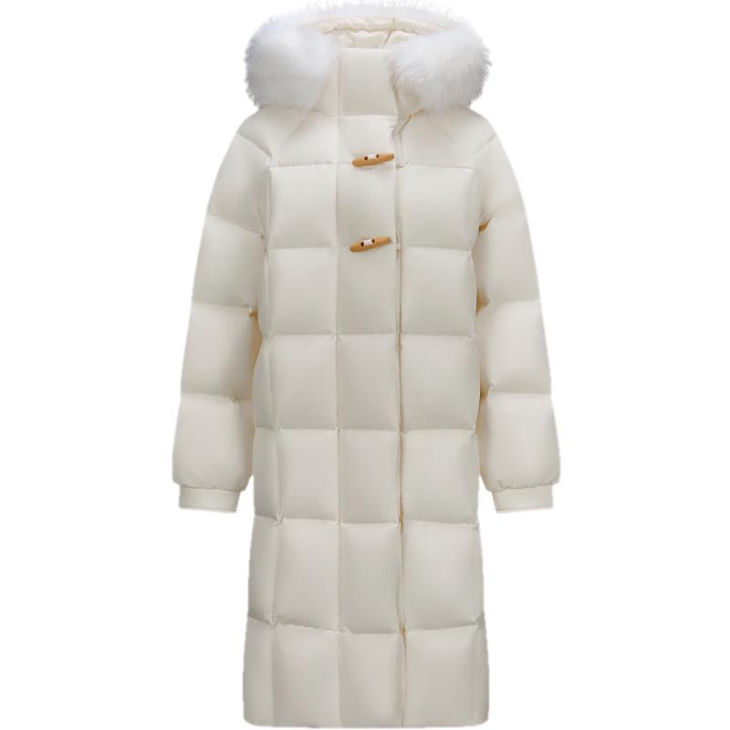 

Semir Women s Long Hooded Down Jacket L