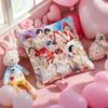 Kpop TTHE BOYZSS Cushion Cover Pattern Printed Pillowcase for Living Room Sofa Cushion Cover  Bedroom Decor