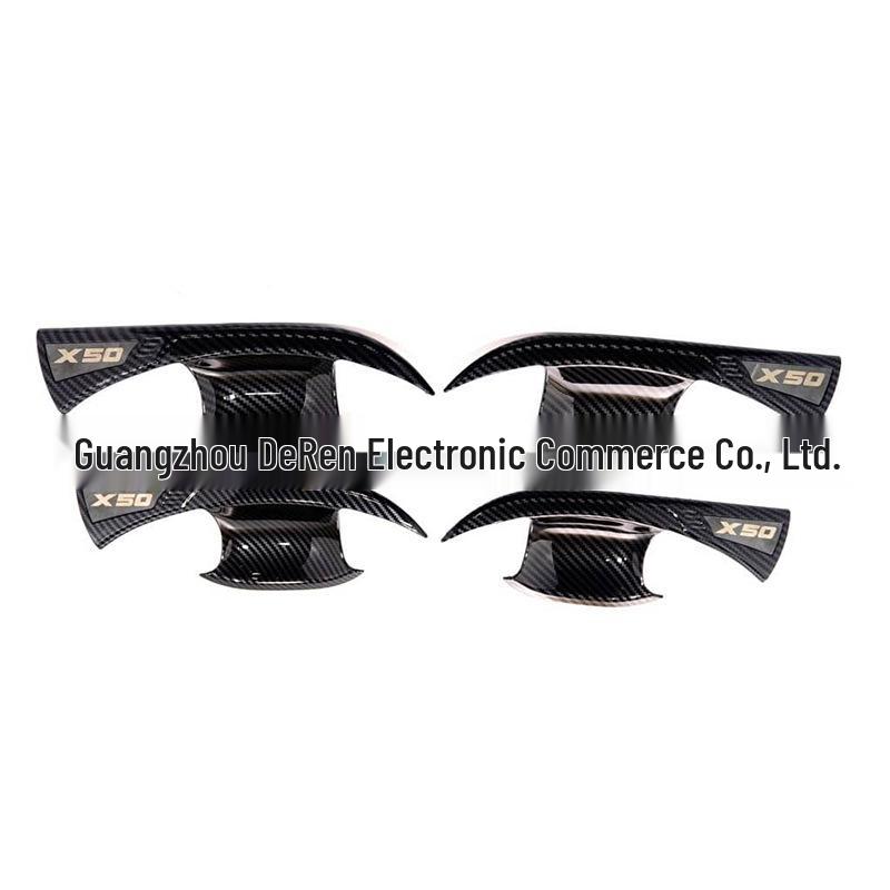Proton X50 RHD Carbon Fiber Door Handle Bowl Cover Sticker