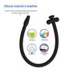 Threaded Silicone Catheter for Men, Urethral Stimulation, SM Play