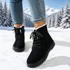 Winter Damen Schneestiefel Leicht und Rutschfest Warme Stiefel Outdoor Wanderschuhe