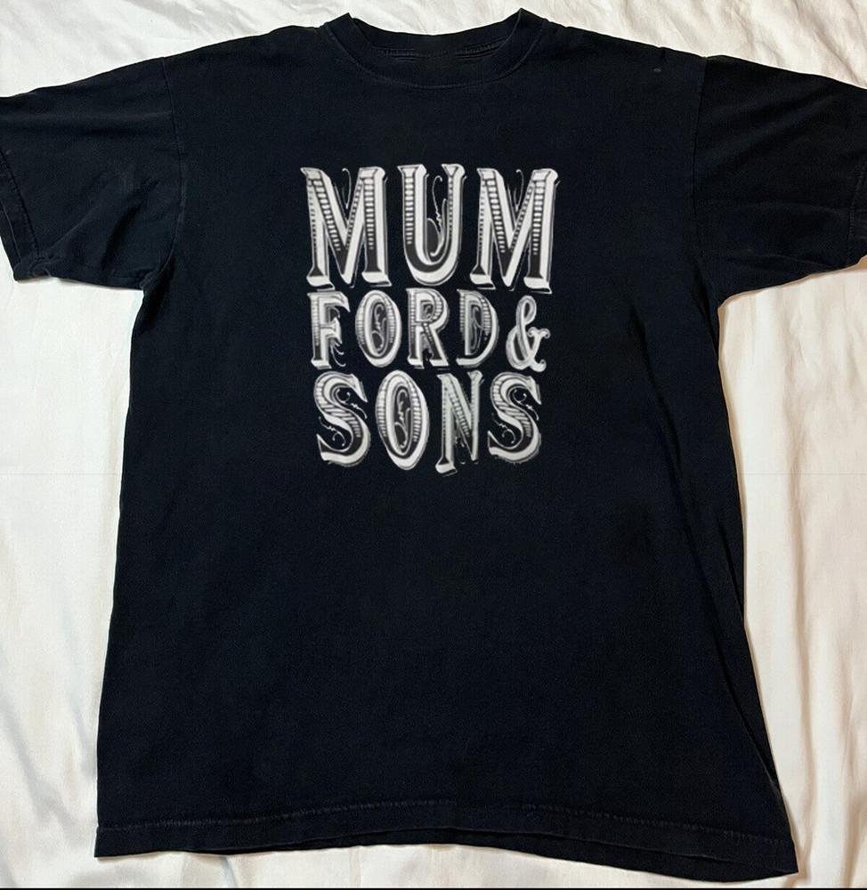 Mumford & Sons logo Black Cotton Shirt Full size S-5XL Unisex H126 Unisex T-Shirt S