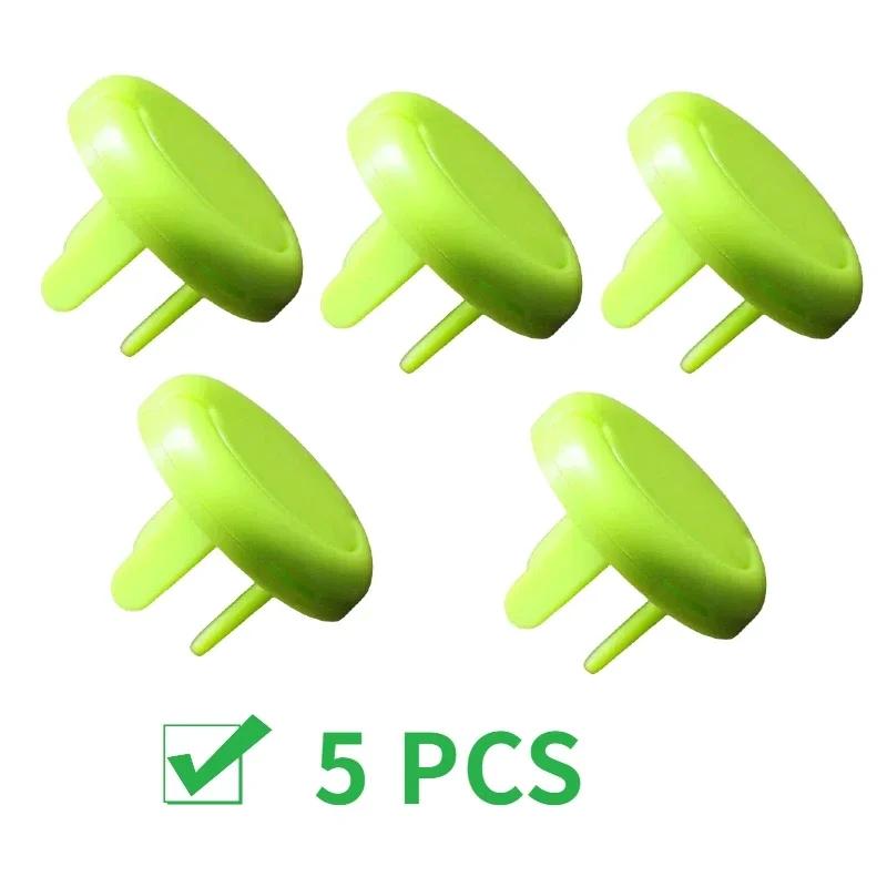 5 PCS Power Outlet Baby Kids Child Safety Guard Protection Anti Electric Shock Plugs Protector Rotate Cover
