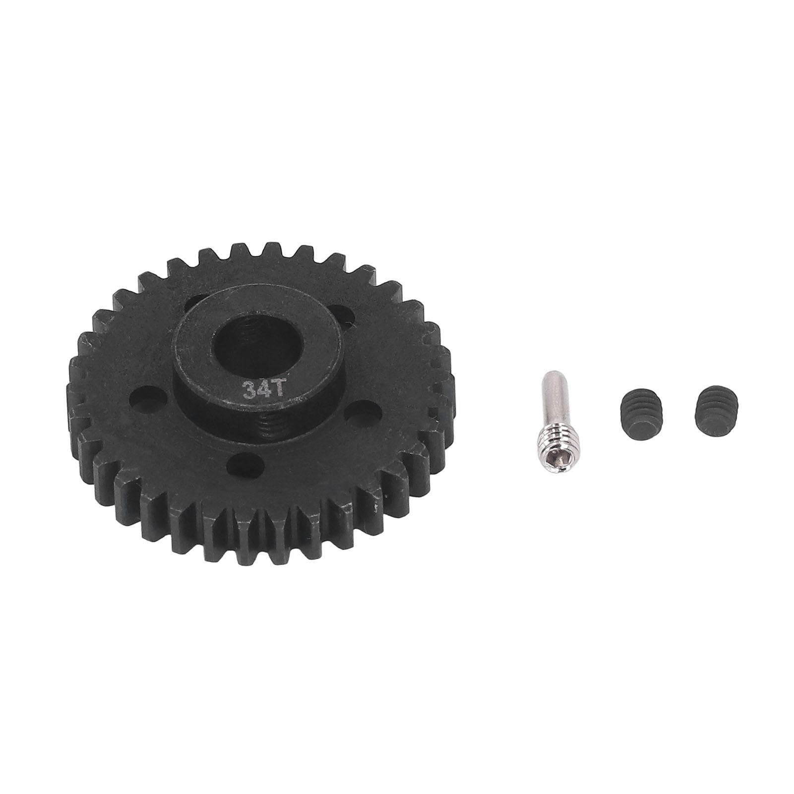 

Spool Gear Steel Rust Proof Stable Performance RC Transmission Gear for Arrma 17 18 Series 34T