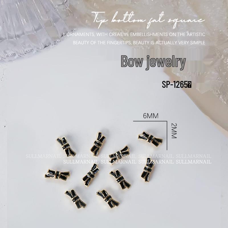 

Металлические бантики для нейл-арта - Маленький ароматный стиль сплав лента бантик (Набор из 5 предметов)