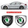 AAAAK1 1 Stück 3D Metall Auto Karosserie Fenster Dekoration Aufkleber Abzeichen Auto Styling Für Skoda Octavia 5 7 Rapid Fabia A7 Superb KAMIQ Roomster