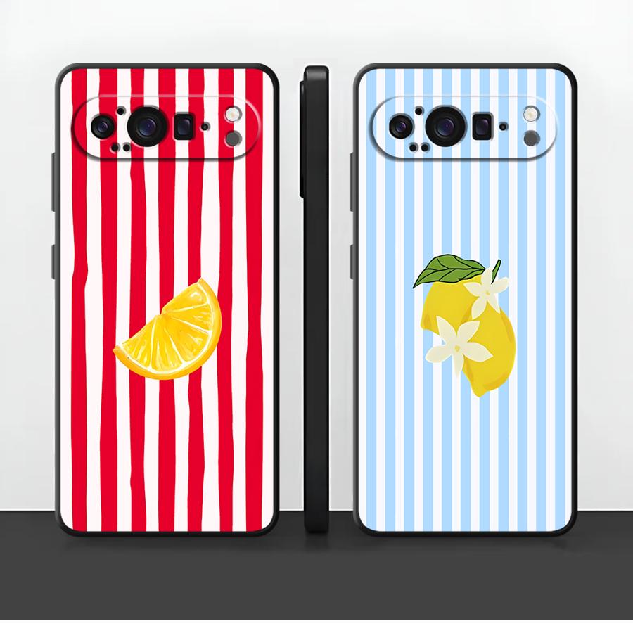 Funda Phone Cover Case for Google Pixel 10A 9a 6a 10 9 Pro XL 7a 6 7 8 Pro 8a Fashion Fruits
