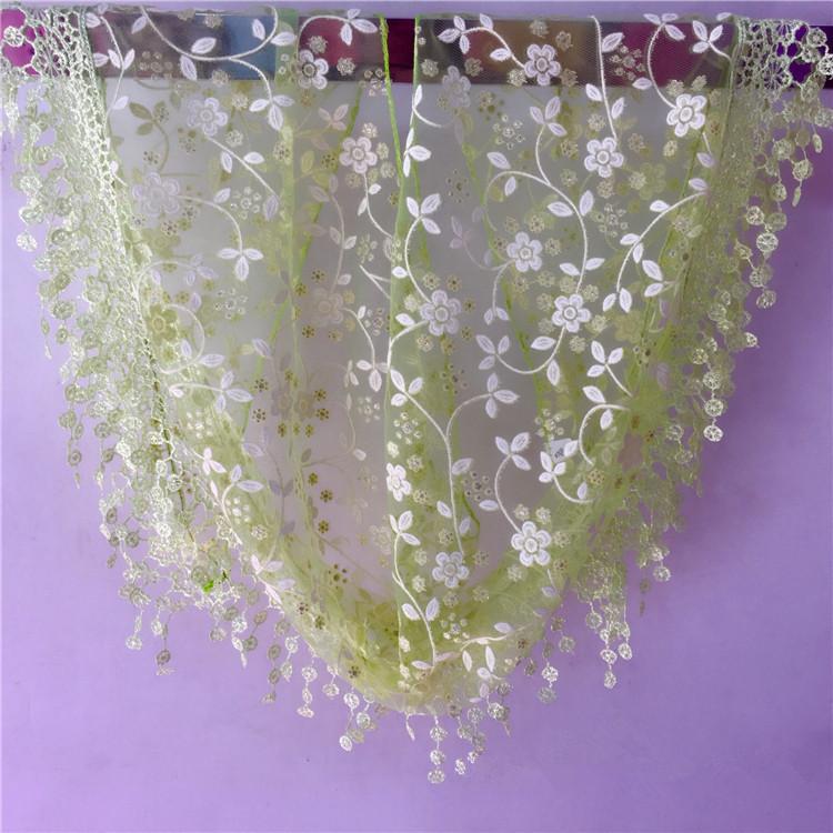 New Elegant Lace Scarf Hollow Out Embroidery Foulard Bandana Solid Color Triangular Scarf Thin Vintage Handkerchiefs Hair Woman