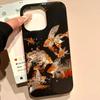 Luckly Koi Goldfish Carp Girls Women Phone Case For Apple iphone 16pro 15 16 14 13 Pro Max 16e 12 11 7 8 Plus XR SE Fundas Cover