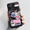 Cute Case For ZTE Nubia Z60 Ultra 5G Capa Fundas Printing Shells Protective Back Cover Soft Silicone Cartoon Black Casing Coque