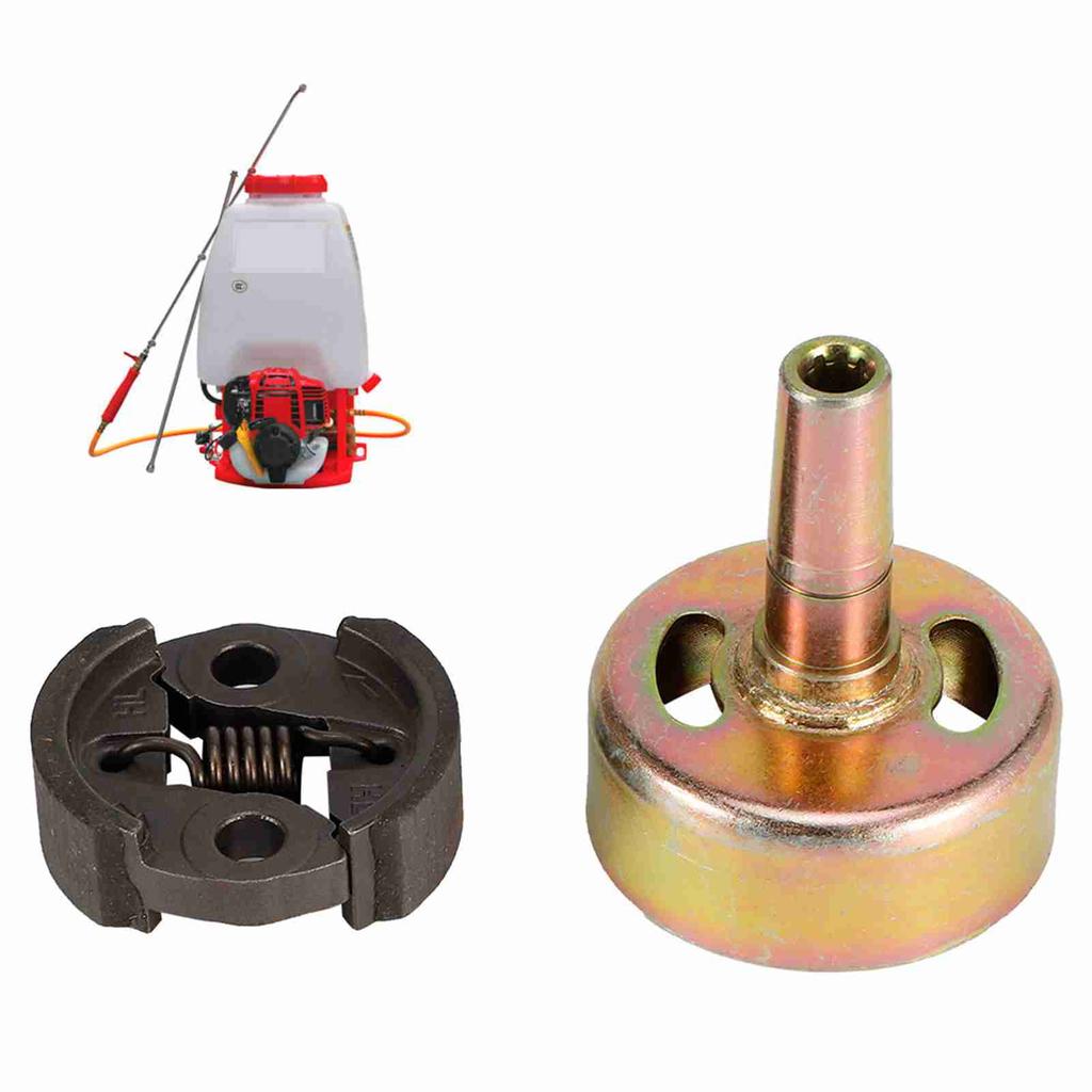 9T Clutchtrommel Clutch Tannhjul Montering Erstatning Passer for Honda GX25 25cc 4?Takt Motorsag