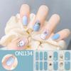 Nail Art No-bake Nail Stickers Full Stickers, 14-finger No-bake Gel Nail Stickers, Nail Art Full Stickers