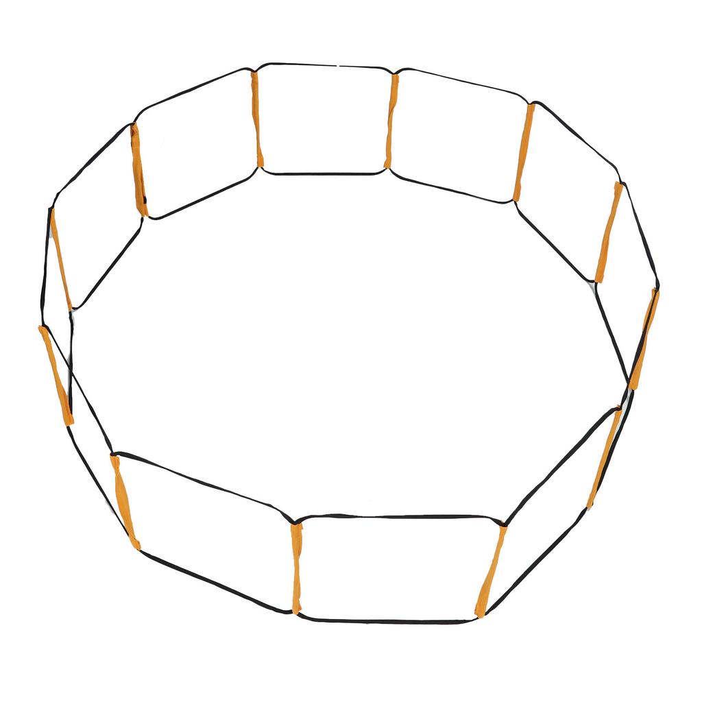 12 Rung Fixed Agility Ladder Speed Training Ladder With Storage Bag For Basketball Soccer Football