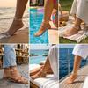 Bohemia Shell Anklet Set for Women Summer Beach Starfish Braided Rope Bracelet On Leg Beach Barefoot Sandal Leg Chain Jewelry