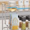 Versatile Kitchen Organizer Rack 2 Layer Spice Shelf New Storage Basket  Bathroom