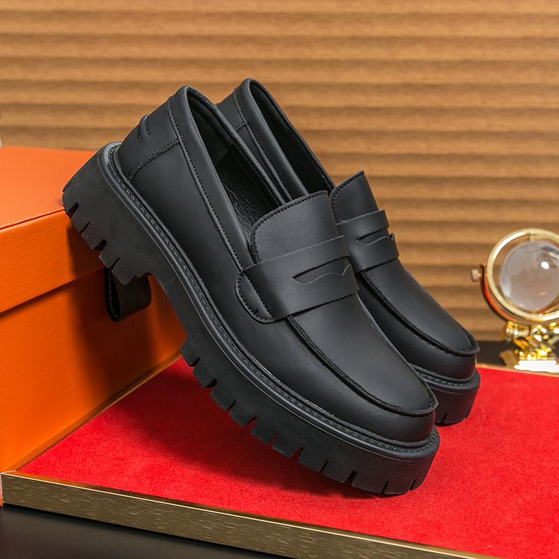 Fashion Fashion Loafers Party Casual Leather Shoes Men's Formal Comfortable Luxury Slip-On New Elegant Man Wedding Social Derby Shoes
