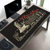 Fender Print Mouse Pad, Anti‑Slip Desktop keyboard Mat, for PC Laptop Gaming Working Daily Use, Cool Festival Birthday Gift