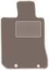 Beige bestuurdersmat voor: Honda Legend IV sedan (2004-2012)