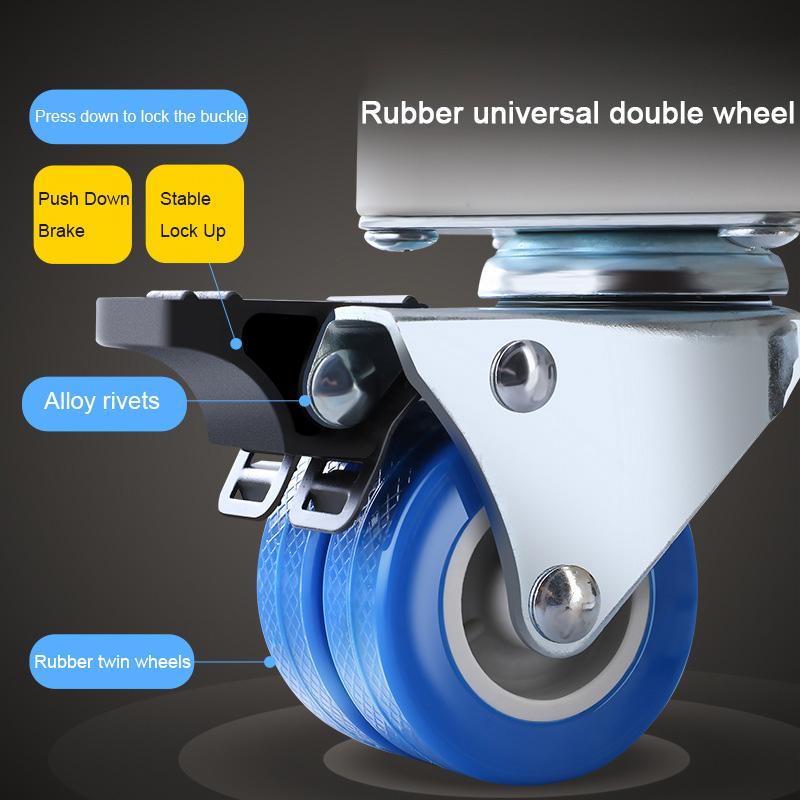 Universal Mobile washing machine Holder refrigerator stand 4 strong feet mobile washing machine base with brake wheel load 500kg