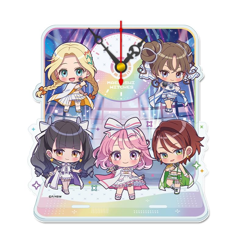 Maebashi Witches Mini Acrylic Table Clock