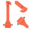 2 In 1 ABS Multifunction Seat Belt Cutter Escape Window Breaker Car Emergency Safety Hammer with Bracket