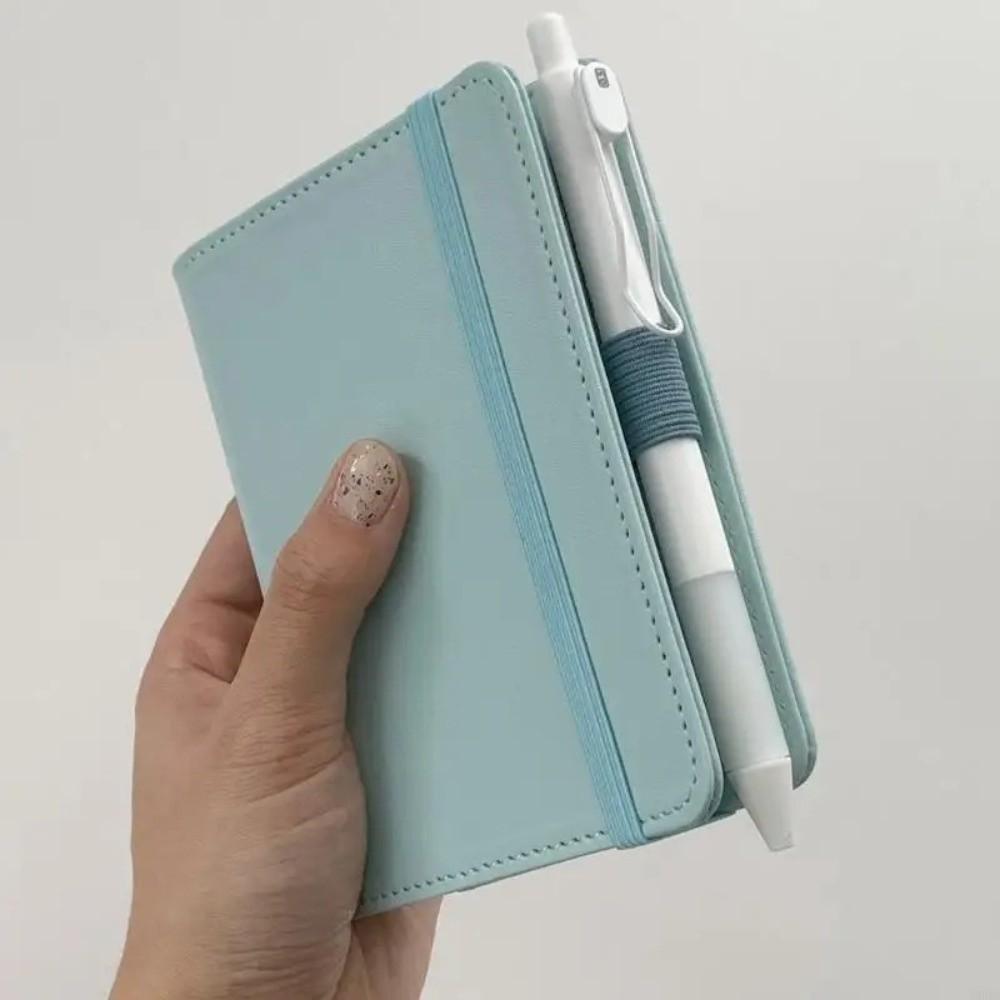 PU Pencil Holder Anti-fall Pen Loops Portable Leather Pen Loop Holder  Office Stationery