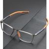 Unisex Blue Light Blocking Sports Glasses Fashion TR90 Frame Near Sight Myopia Eyewear Transparent Eyeglasses for Men Women