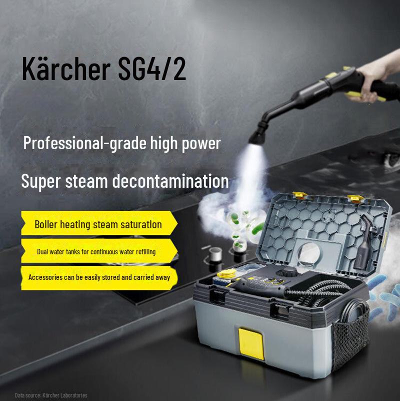 

Коммерческий высокотемпературный и напорный пароочиститель Kärcher SG4/2