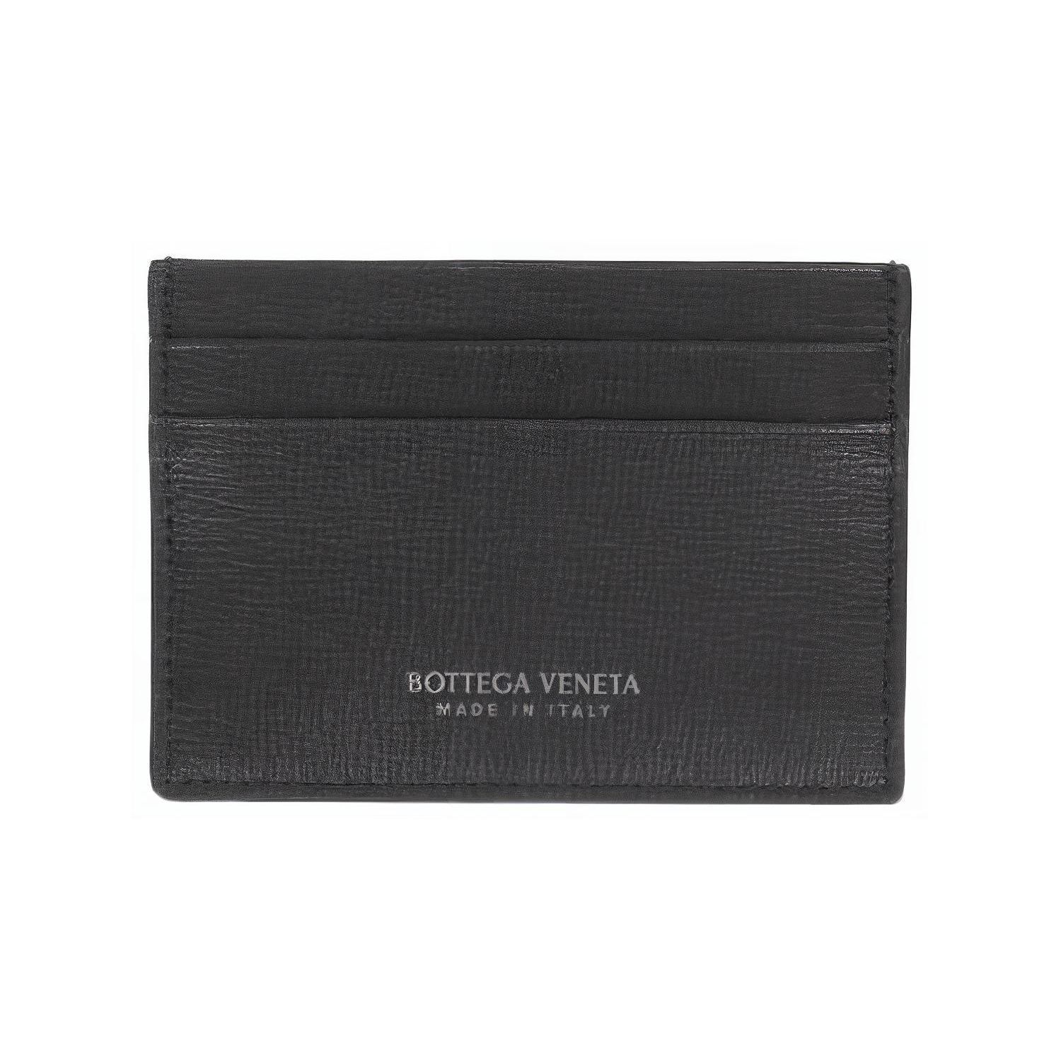 

Bottega Veneta Держатель для карт с принтом логотипа из зернистой телячьей кожи Мужские аксессуары Черный 551811VMA828803 Basic Set (Bag+Dust Bag)