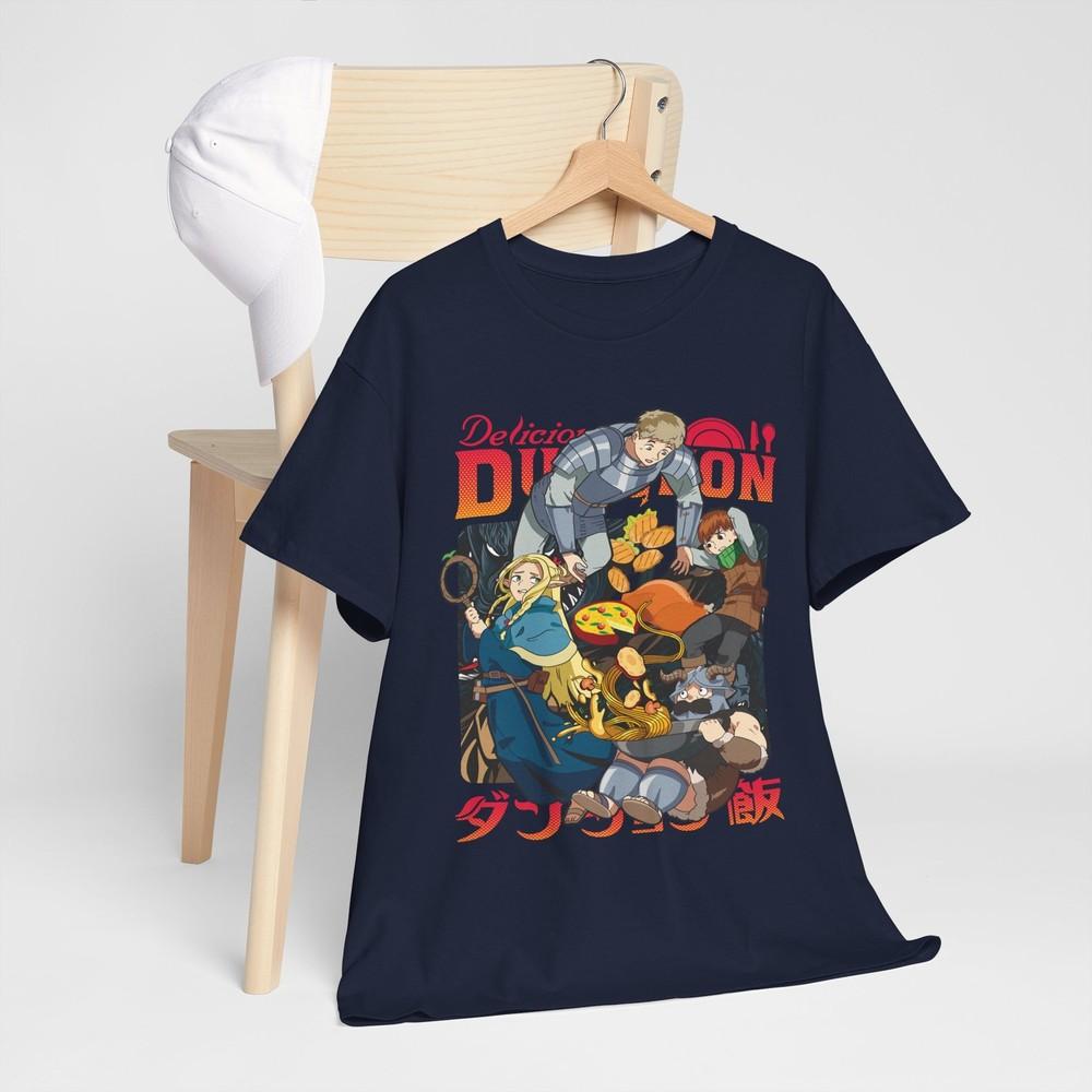 Senshi Tshirt Senshi For Food Delicious In The Dungeon Anime Japanese Shirt M