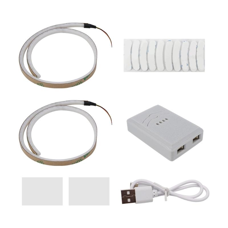 LED Light Strips for Avata 2 Drones Night Flight Warning Light Strips DIY Light Emitting Strips Bluetooth-compatible