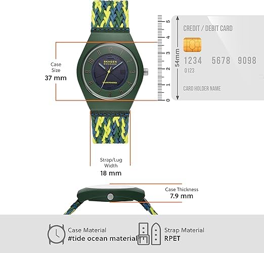 Skagen Samsø Series Watch SKW6881 Men's Ivory [Parallel Import]